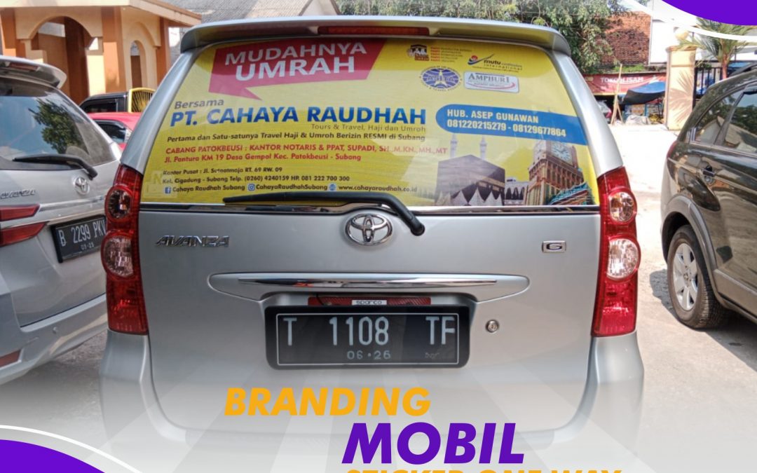 Branding Mobil Avanza