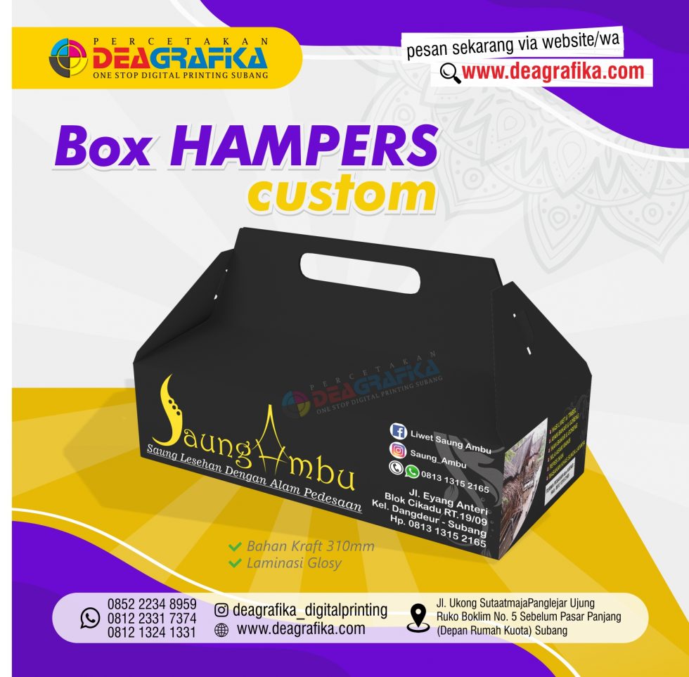 Box Hampers Custom DEA GRAFIKA