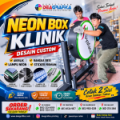 NEON BOX KLINIK 80 CM