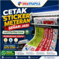 STICKER METERAN PERTAMINA