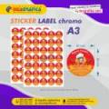 Sticker Label Chromo A3
