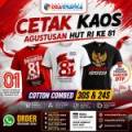 KAOS AGUSTUSAN SABLON DTF